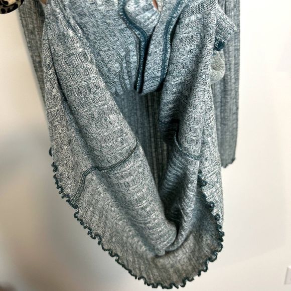 Anthropologie Akemi & Kin Heathered Chateaux Longline Duster Cardigan - Picture 10 of 16